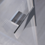 Дверь для душевого ограждения Kolpa-San Andromeda D 80 см, хром, Transparent