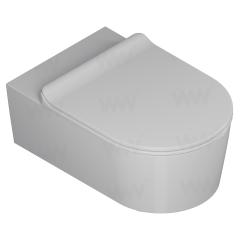 Унитаз подвесной Flaminia Link, белый (bianco lucido)