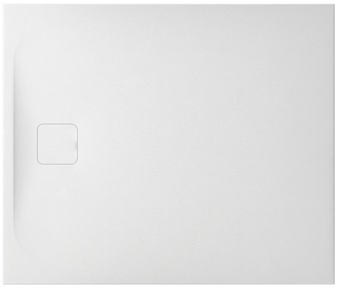 Поддон душевой Riho Sole Velvet 120х80 см, белый матовый, Solid Surface