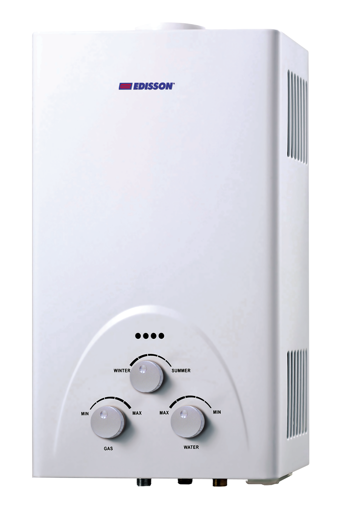 Газовый проточный водонагреватель Edisson Spark S 20, белый