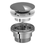 Донный клапан для раковины универсальный Artceram, серый матовый (sand opaco)