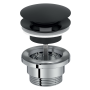 Донный клапан для раковины универсальный Artceram, черный матовый (nero opaco)