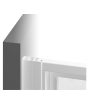 Душевая дверь Ravak Pivot PDOP1 90 см, хром, Transparent