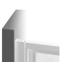 Душевая дверь Ravak Pivot PDOP1 80 см, черный, Transparent