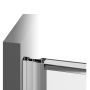 Душевая дверь Ravak Pivot PDOP2 120 см, черный, Transparent