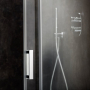 Душевая дверь Ravak Matrix MSD4 140 см, хром, Transparent