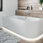Ванна акриловая Riho Desire Corner 180х71 см, белый, правая, с подсветкой