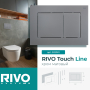 Клавиша смыва для инсталляции Rivo Touch Line 302002, xром