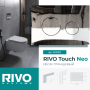 Клавиша смыва для инсталляции Rivo Touch Neo 303002, xром